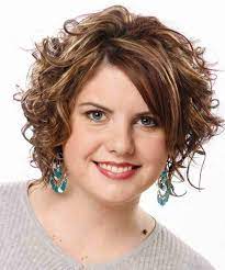To prevent an excessive bulk these, same like long curly hairstyles, suggest layers cut in. Curly Hair Round Face Pixie Cut Plus Size Novocom Top
