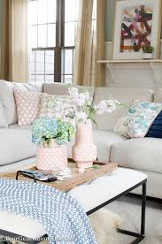 pink living room decorating ideas