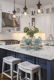 Many kitchen designs and a huge array of dazzling pendant lights. Glass Pendant Lights Over Kitchen Island Round Pendant Lights Contemporary Kitchen Pendants Kitchen Lighting Kitchen Remodel Kitchen Decor Gorgeous Kitchens