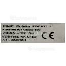 Image result for Fan Oven Motor : Fime A20R00107 vde-reg,-nr.c163 cliene 389081304,used fully tested,,will show sig