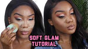 soft glam makeup step by step