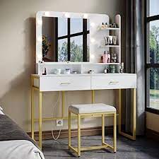 Wildhome Vanity Set With Lighted Mirror