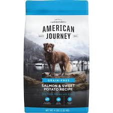 American Journey Salmon Sweet Potato Recipe Grain Free Dry Dog Food 4 Lb Bag
