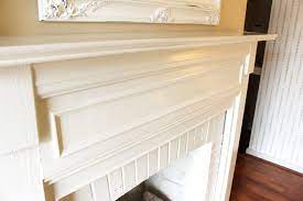 How To Update Mantel With Molding