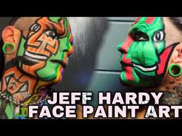 jeff hardy face paint art compilation