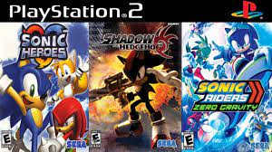 all sonic games on ps2 you
