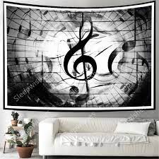 Retro Note Tapestry Wall Hanging
