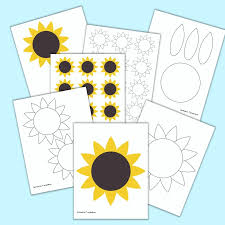 Sunflower ten frame worksheets are a wonderful way to work on early math skills. Free Printable Sunflower Templates And Sunflower Patterns The Artisan Life
