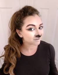 glamorous lion lioness halloween makeup