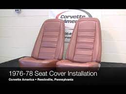 1976 1978 C3 Corvette Seat Cover