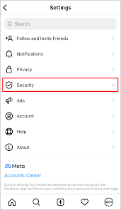 log out of insram account on all devices