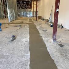 concrete patching flatwork and pour