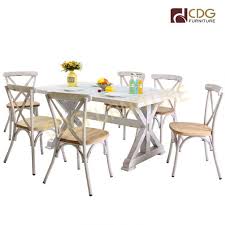 Easily incorporate distinct chair sets with these set square garden table and give them a wonderful look while placing in your lawns, gardens, or patios. Factory Price French Style Dining Furniture Kitchen Garden Square Table Set Tables And Chairs For Events 731dt Alu Jiemei