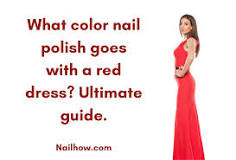 what-colour-nails-go-with-red-dress