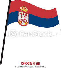 200+ vectors, stock photos & psd files. Serbia Flag Waving Vector Illustration On White Background Serbia National Flag Canstock