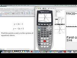 Ti 84 To Solve Simultaneous Equations