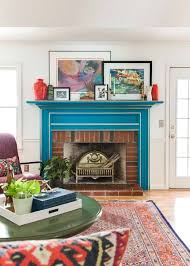 Colorful Fireplace Designs