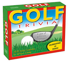 Ranging from easy sports trivia questions to some harder ones for older players, these questions cover anything and everything under the sports sun. Golf Trivia 2020 Boxed Daily Desk Calendar Buy Online In Burkina Faso At Burkinafaso Desertcart Com Productid 163469645