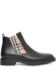 Widest selection of new season & sale only at lyst.com. Burberry Vintage Check Detail Chelsea Boots Farfetch