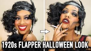 1920s flapper turned zombie halloween