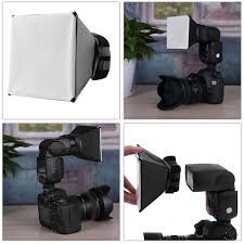 125x100mm Foldable Cam Dslr Photo Flash Light Diffuser Light Soft Box For Canon Ebay