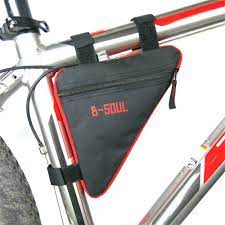 pouch holder bicycle bags bike beam