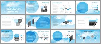 Business Presentation Templates Vector Infographic Elements