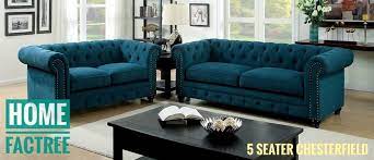 chesterfield sofa 5 seater set home