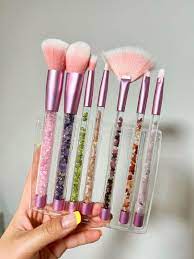 crystal makeup brushes beauty