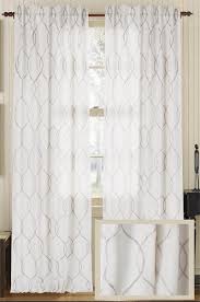 wave amore luxury linen curtain panel