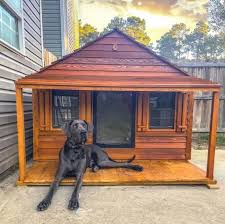 Goliath Dog House Custom Wooden Dog