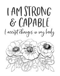 4 pretty free printable colouring pages with positive thoughts and affirmations to help you get through a difficult time. Positive Coloring Pages Coloring Home