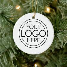 branded christmas tree decorations