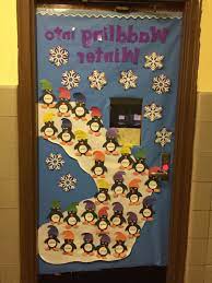 winter door decoration ideas for preschool