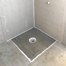 shower base screeds installations