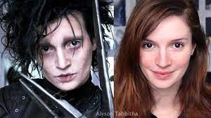 edward scissorhands makeup