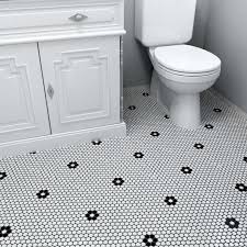 penny tile bathroom floor benim