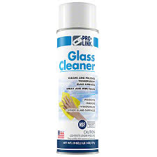 Pro Link Aerosol Glass Cleaner 19 Oz