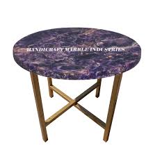 Check spelling or type a new query. Amazon Com Round Amethyst Coffee Table With Metal Stand Amethyst Table Top Amethyst Stone Table Amethyst Side Table 18 Inch Handmade