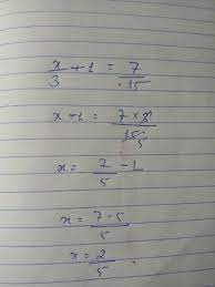 Maths Linear Equations