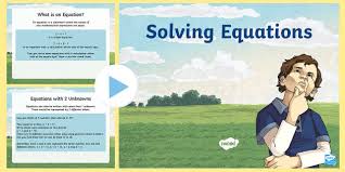Ks2 Solving Equations Maths Powerpoint