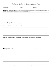 6 Fantastic Blank Lesson Plan Format Free Galleries Amherst Annual