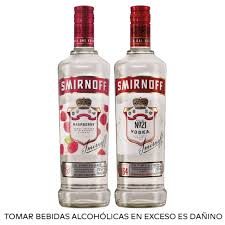 pack vodka smirnoff red 700 ml vodka