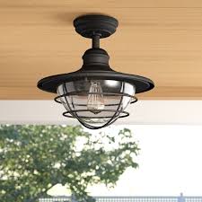 I have a low dinning room ceiling so i wanted something smaller but still had a lot of character and this is perfect! Dardel Outdoor Semi Flush Mount Outdoor Ceiling Lights Outdoor Light Fixtures Outdoor Flush Mount Lights