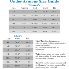 Under Armour Boys Size Chart