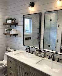 Double Sink Bathroom Vanity With Oil