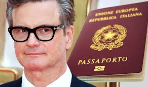 How to apply for dual citizenship italy uk. Actor Colin Firth Granted Italian Citizenship After Labelling Brexit A Disaster World News Express Co Uk