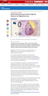 Die eurobanknoten bilden zusammen mit den euromünzen das bargeld des euro. Presse Uroschein Souvenir