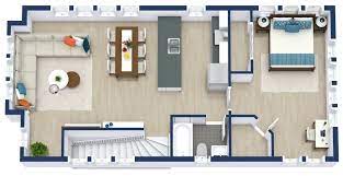 Single Garage Apartment Plan With One