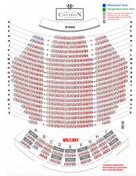 Seat Map 1932 Criterion Theatre Your Community Arts Space